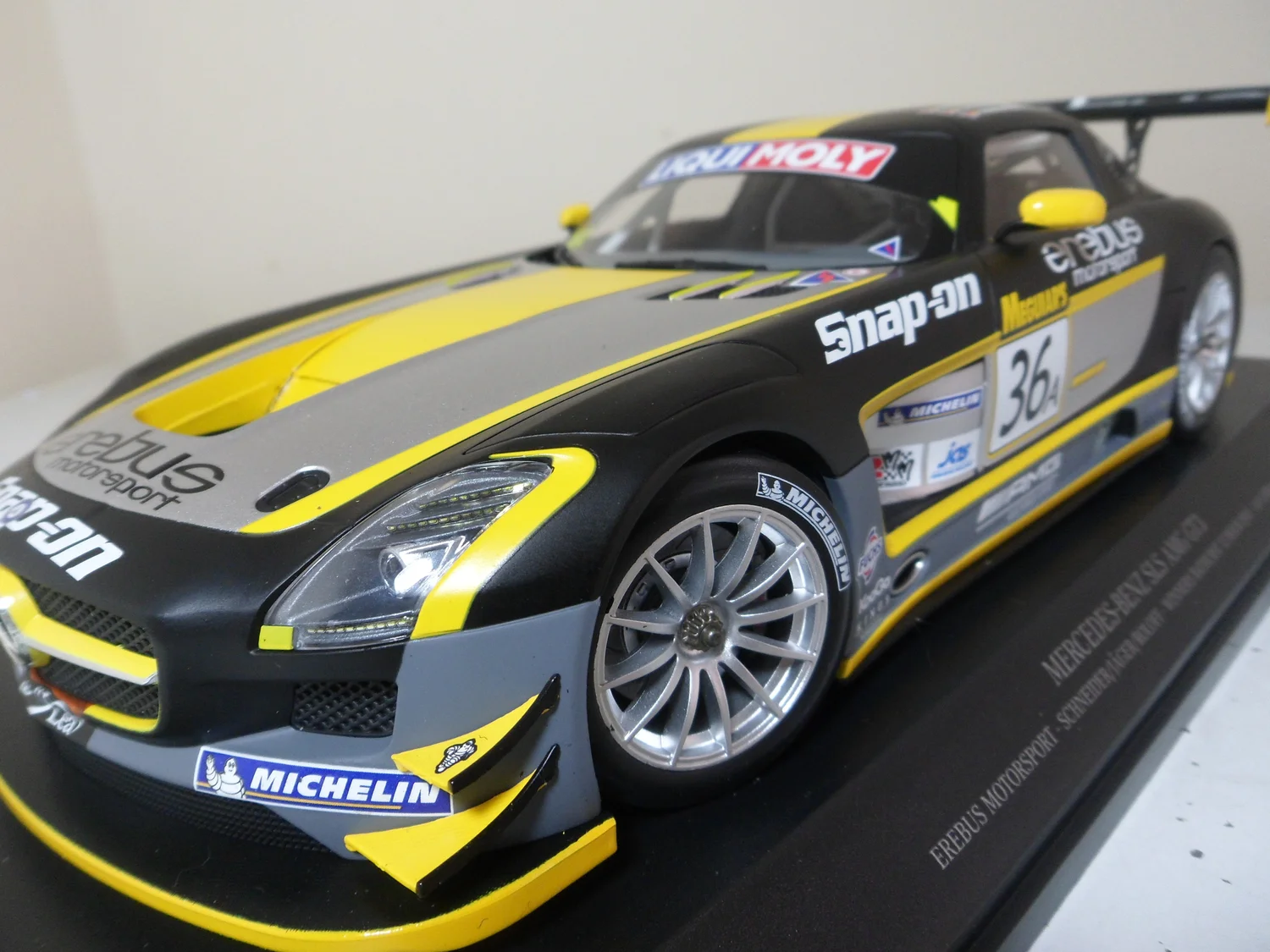Mercedes Benz SLS AMG GT3 various by minichamps 1:18 scale